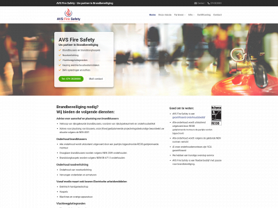 avsfiresafety.nl snapshot