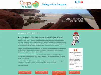 corpssocial.com snapshot