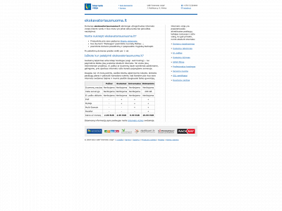 ekskavatoriausnuoma.lt snapshot