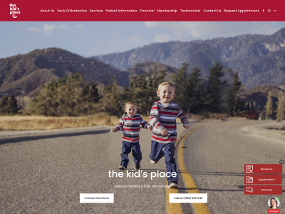 www.thekidsplacedds.com snapshot