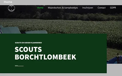 scoutsborchtlombeek.be snapshot