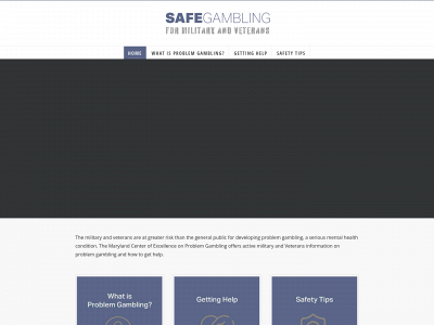 militarygamblesafe.org snapshot