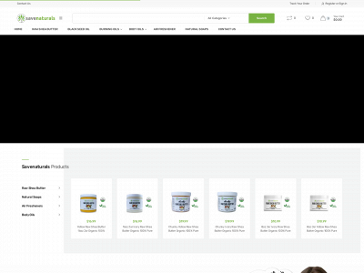 savenaturals.com snapshot