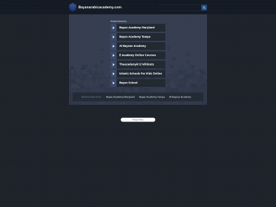 bayanarabicacademy.com snapshot