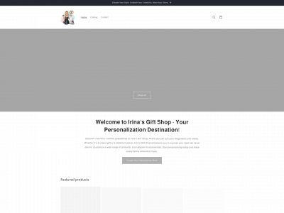 irinagiftshop.dk snapshot