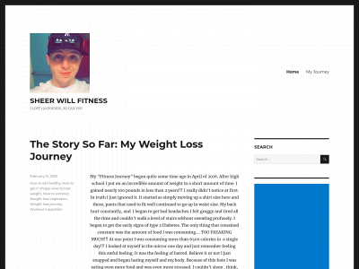 sheerwillfitness.com snapshot