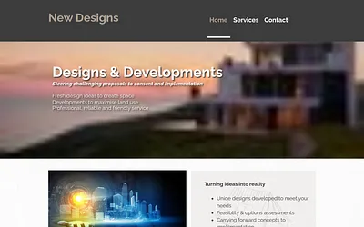 new-designs.co.uk snapshot