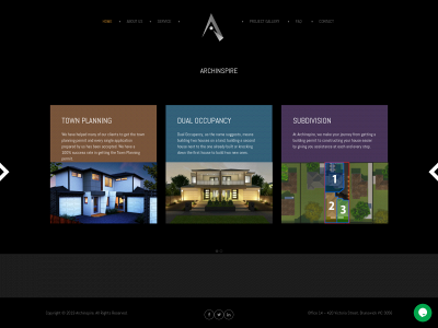 archinspire.com.au snapshot