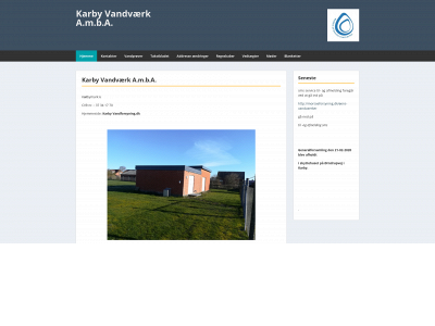 karbyvandforsyning.dk snapshot