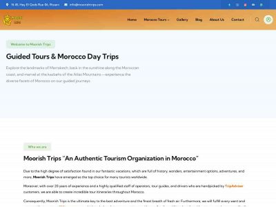 moorishtrips.com snapshot