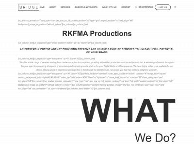 rkfmaproductions.com snapshot