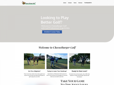 cheeseburgergolf.com snapshot