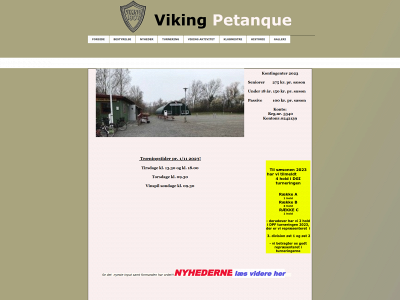 vikingpetanque.dk snapshot