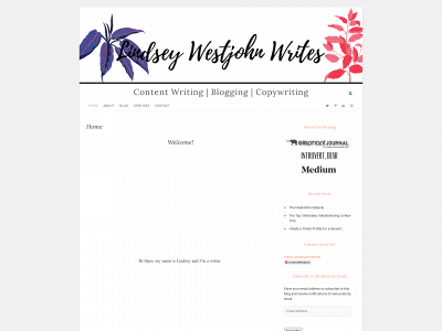 lindseywestjohn.com snapshot