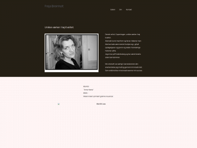 frejabreinholt.com snapshot