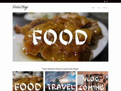 foodievlogs.com snapshot