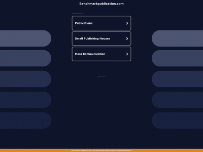 benchmarkpublication.com snapshot