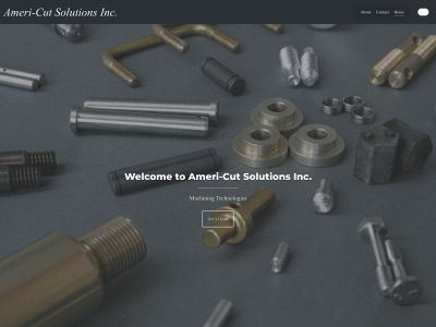 americutsolutions.com snapshot