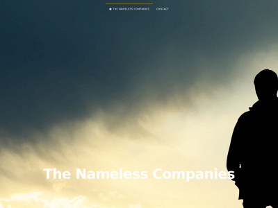 thenamelesscompanies.com snapshot