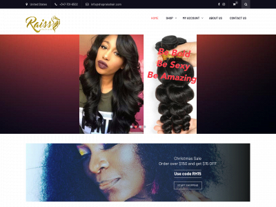 shopraisshair.com snapshot