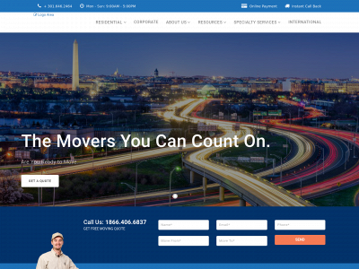 gwhlsmoving.com snapshot