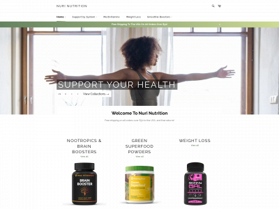 nurinutrition.com snapshot