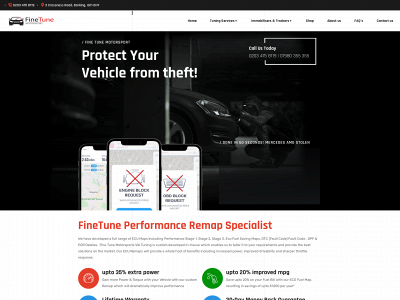 finetunemotorsport.com snapshot