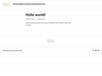 medewerkersvertrouwenspersoon.nl snapshot