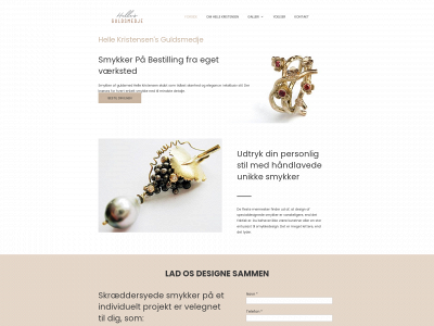 hellesguldsmedje.dk snapshot