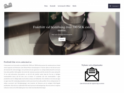cuttersteel.se snapshot