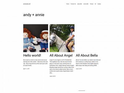 annieandy.net snapshot