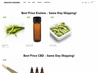 kratomorganix.com snapshot
