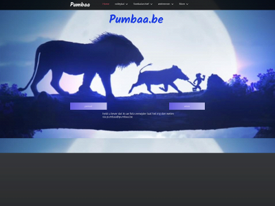 pumbaa.be snapshot