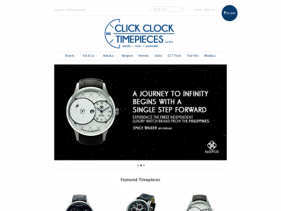 clickclocktimepieces.com snapshot