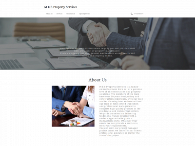 mespropertyservices.co.uk snapshot