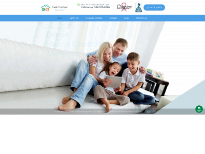 danishomecleaningservices.com snapshot