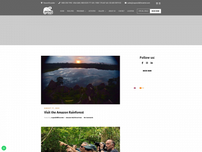 napowildlifecenter.com snapshot