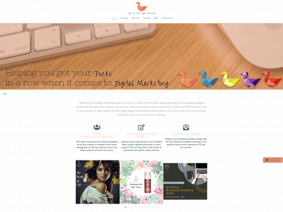 whattheduckmarketing.com snapshot