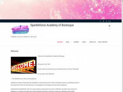 sparkleforceacademyofburlesque.co.nz snapshot