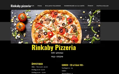 rinkabypizzeria.se snapshot