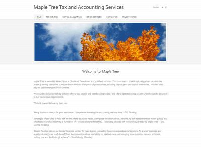 www.mapletreeservices.com snapshot