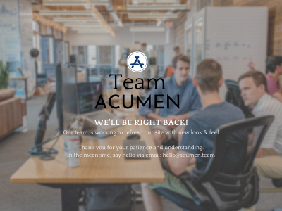 acumen.team snapshot