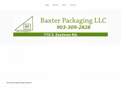 baxterpackaging.com snapshot