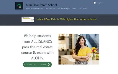www.mauirealestateschool.com snapshot