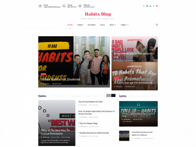 habitsblog.xyz snapshot