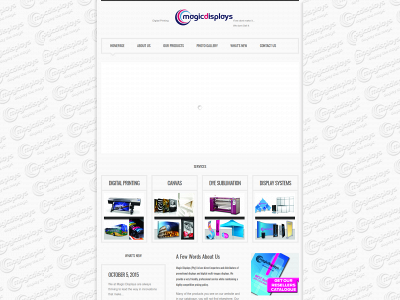 magicdisplays.co.za snapshot