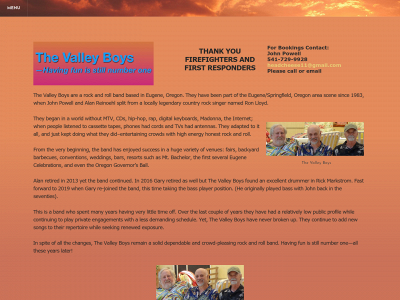 www.valleyboysband.com snapshot