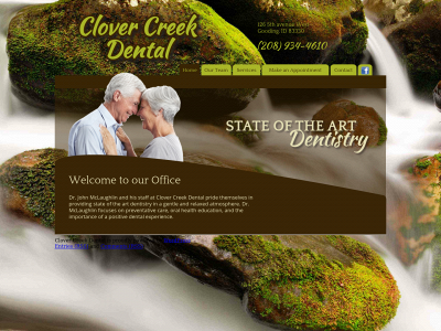 clovercreekdental.com snapshot