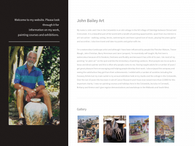 johnbaileyart.co.uk snapshot