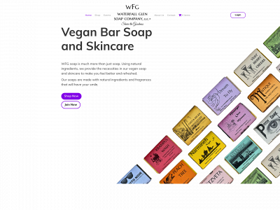 www.waterfallglensoap.com snapshot
